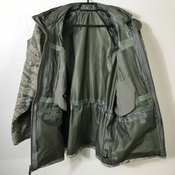 Parka All Purpose Environmental Digital Camouflage Gor-Tex Jacket Size Medium - Picture 10 of 16
